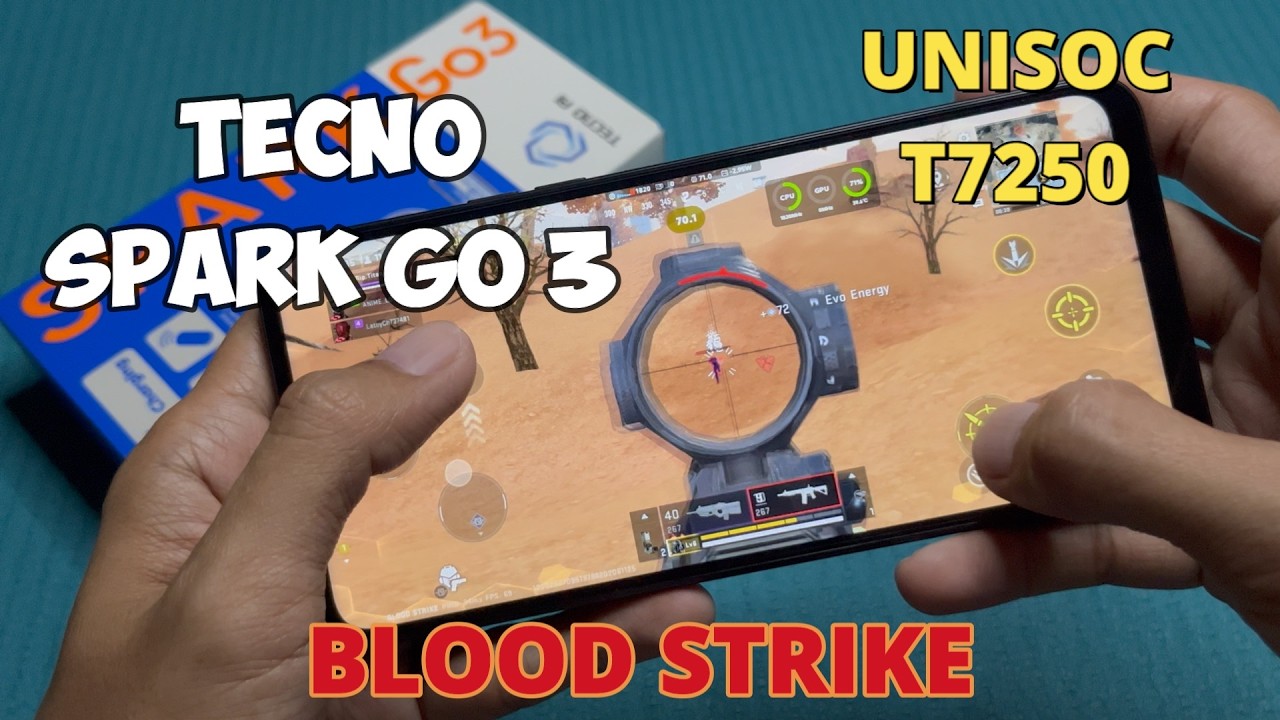 Blood Strike in Tecno Spark Go 3