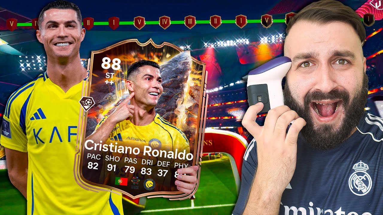 Получил РОНАЛДУ и сыграл ВСЮ FUT CHAMPIONS за НЕГО!