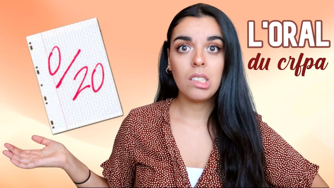 COMMENT REUSSIR LE GRAND ORAL? (CRFPA)