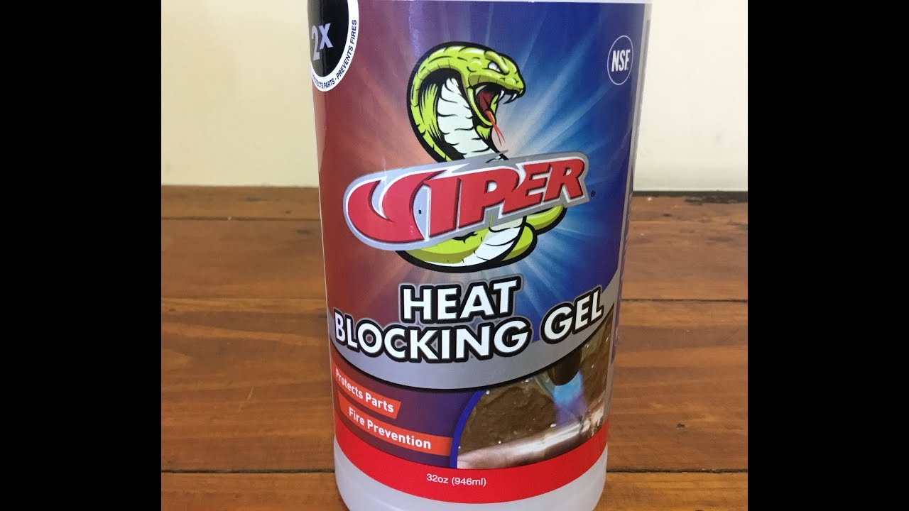 HVAC Product Review- Viper Heat Blocking Gel