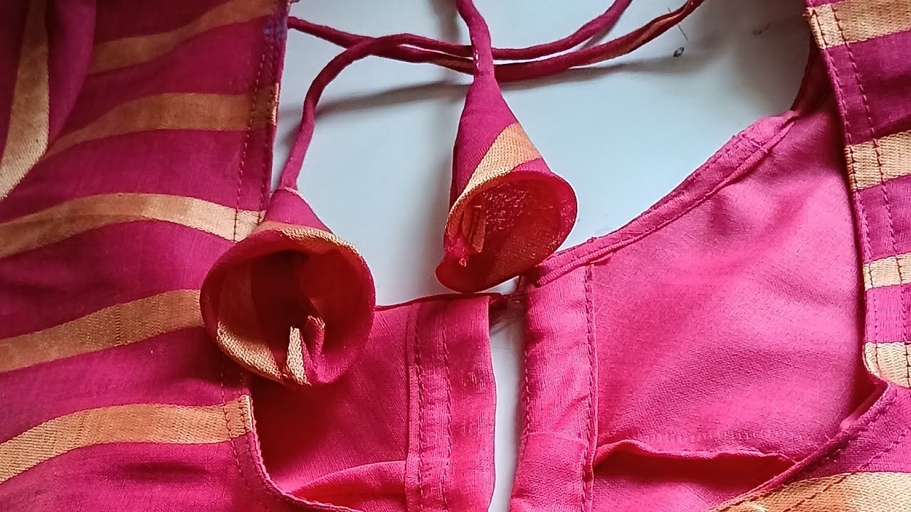 బ్లౌజ్ స్టిచింగ్ #blousestitching #blousecutting 
