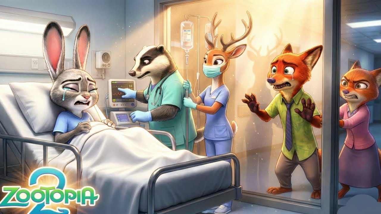 Judy in Critical Condition 😭 | Nick’s Heartbreaking Race Against Time | Zootopia Emotional Story