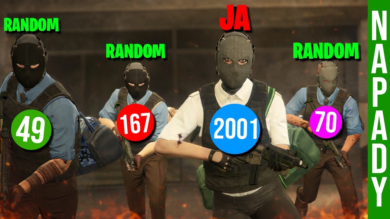 EKIPA TOTALNYCH POJ**ÓW w NAPADZIE na KASYNO  | GTA ONLINE