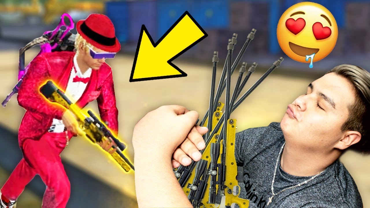 ❤TE AMO❤ AWM 😍 FREE FIRE (partida ÉPICA)