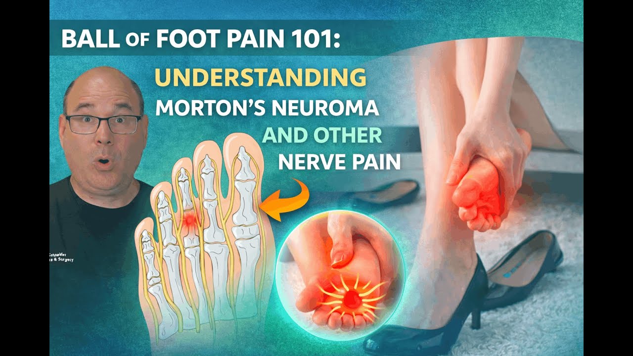 Основы боли в передней части стопы: понимание невромы Мортона и других видов боли в нервах.