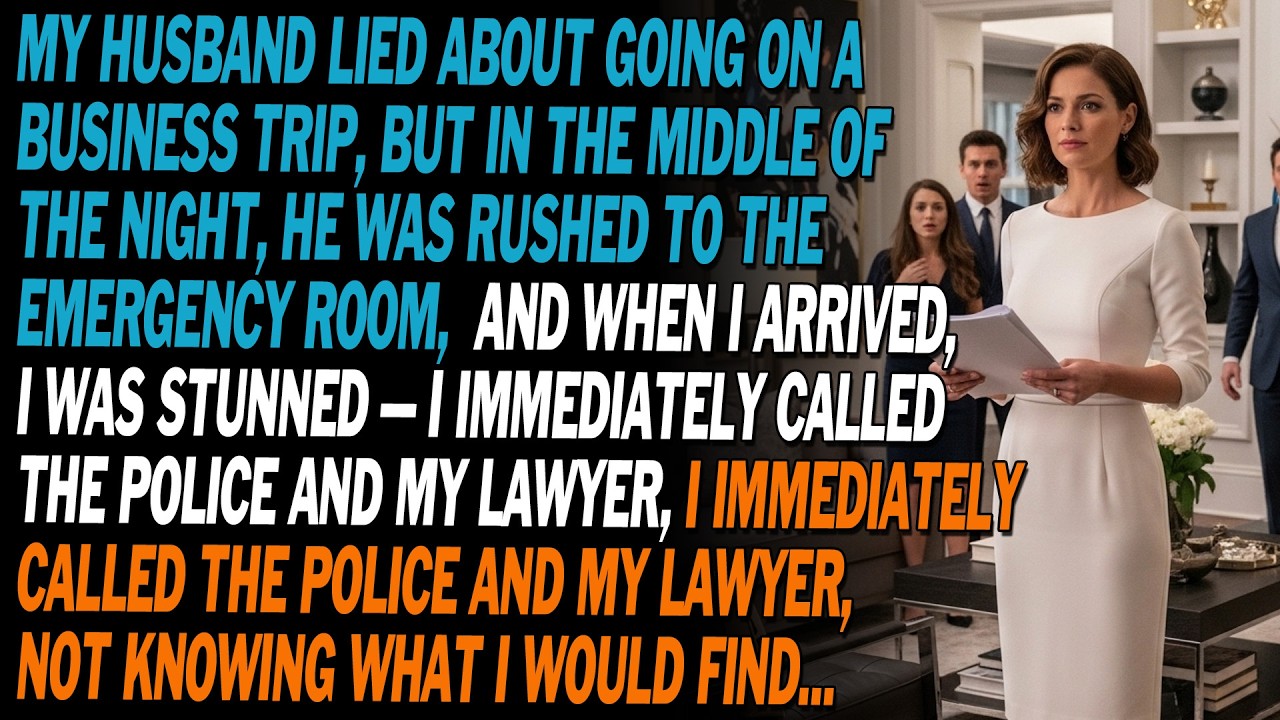 😱 Husband Lied About A Trip. At Midnight, Rushed To The Hospital—i Arrived And Froze, Then Called…