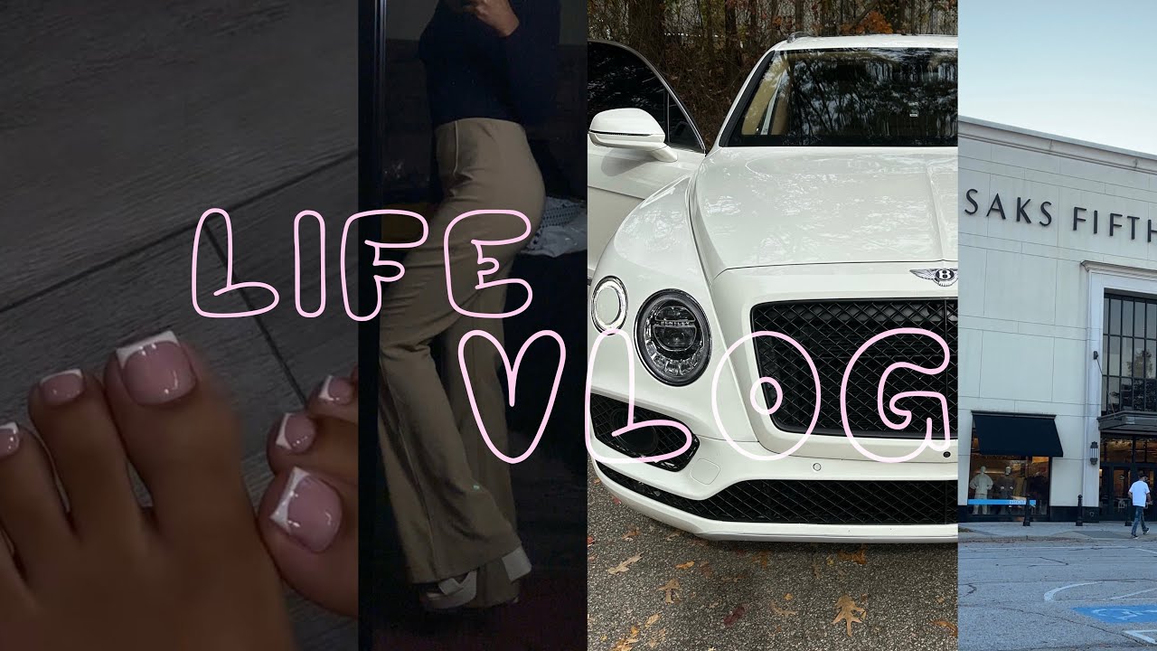 DIML🛍️: i skipped school, going shopping, luxurious car tour, self care + more
