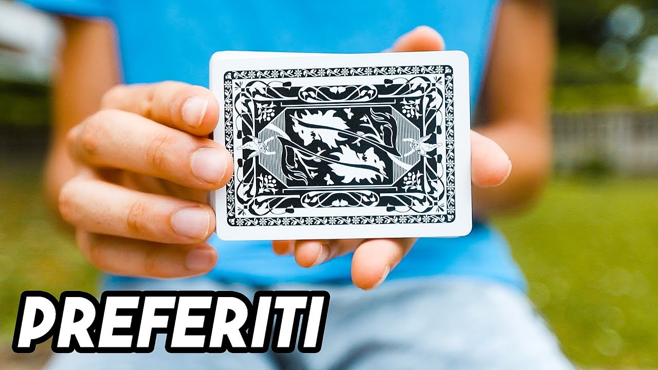 LE CARTE CON LA QUALITA' LEGGENDARIA - Preferiti di MAGGIO