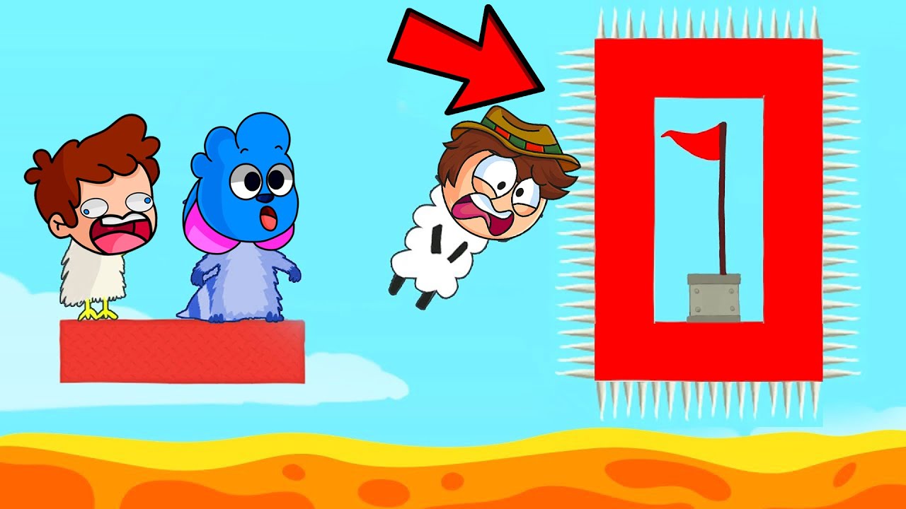 ¡NADIE ESCAPA de LAS TRAMPAS MAS PELIGROSAS! 😂💀 en ¡ULTIMATE CHICKEN HORSE! con FLEXVEGA y AGAPITO!