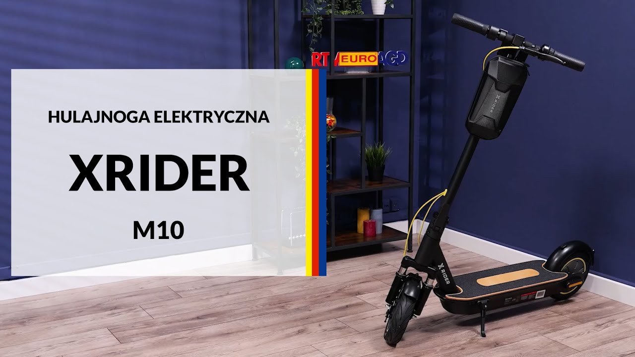 Hulajnoga elektryczna XRIDER M10 &ndash; dane techniczne &ndash; RTV EURO AGD