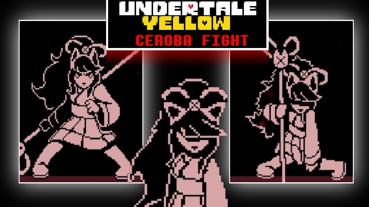 UNDERTALE Yellow - Ceroba Genocide Boss Fight (w/ Cutscenes)