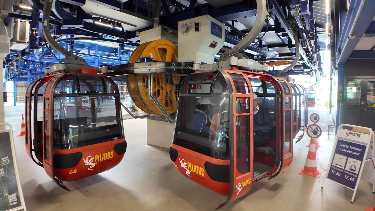 Taking the Pilatus Panorama Gondola from Kriens to Fr&auml;km&uuml;ntegg