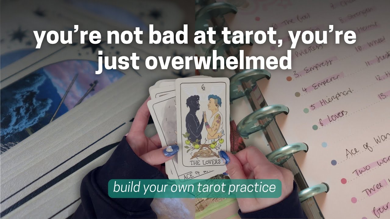beginner tarot advice that doesn't work (and what to do instead)