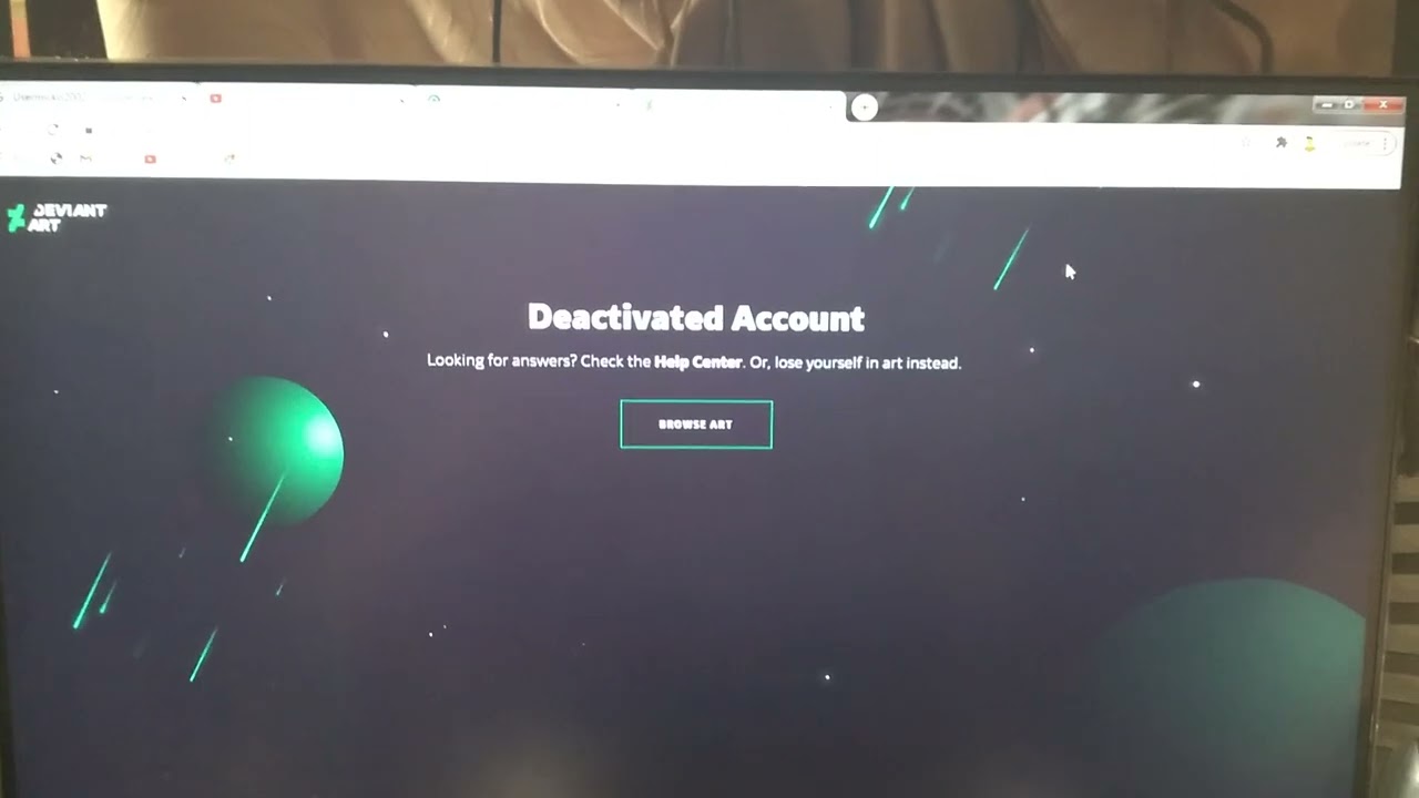 my account is deactivated
