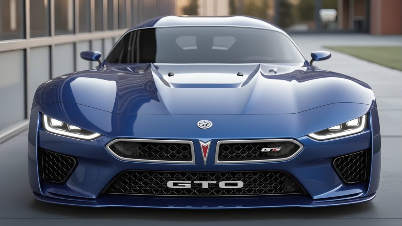 🔥 Pontiac GTO 2026 возвращается! Возрождение легенды американского маслкара 💪🏁