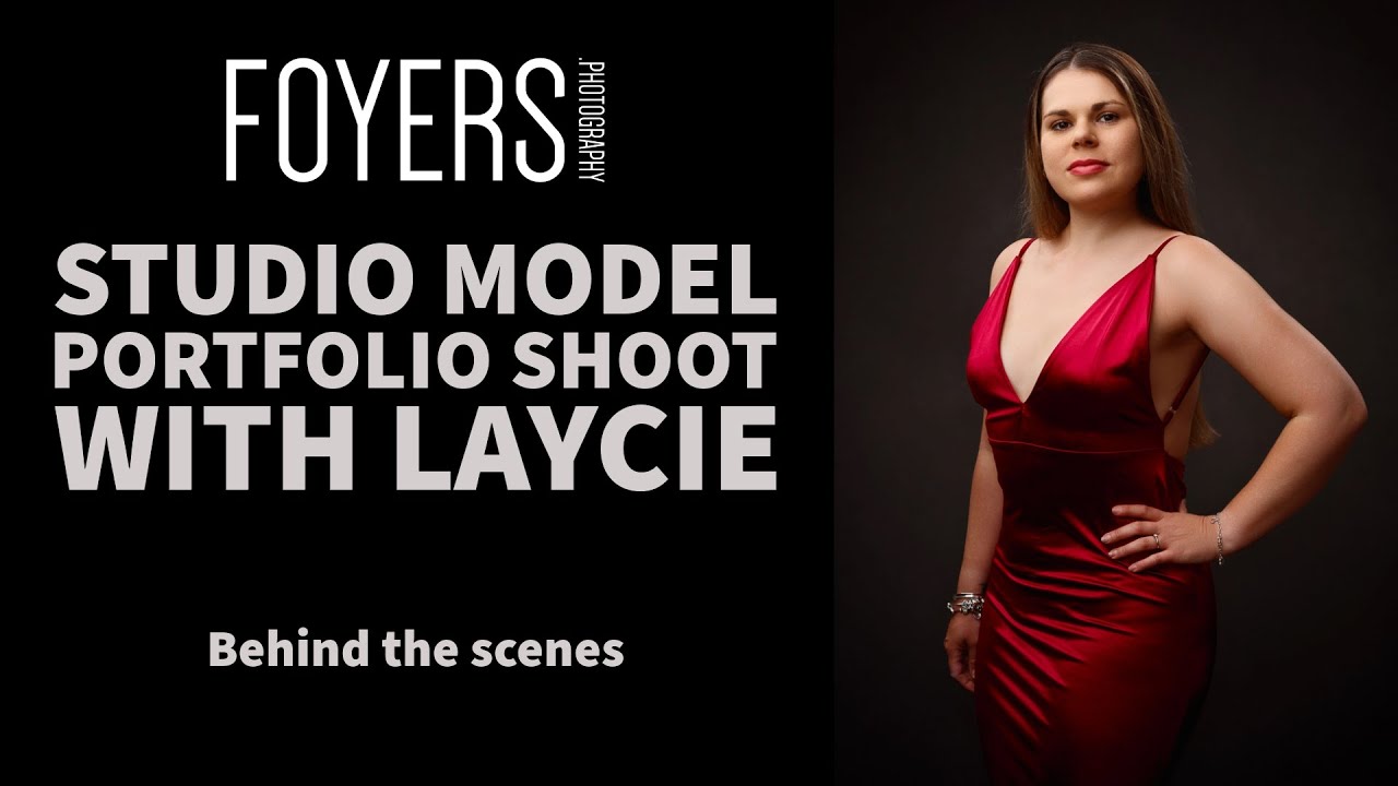 Behind the Scenes: Studio Model Portfolio Shoot with Laycie | Foyers Photography Suffolk