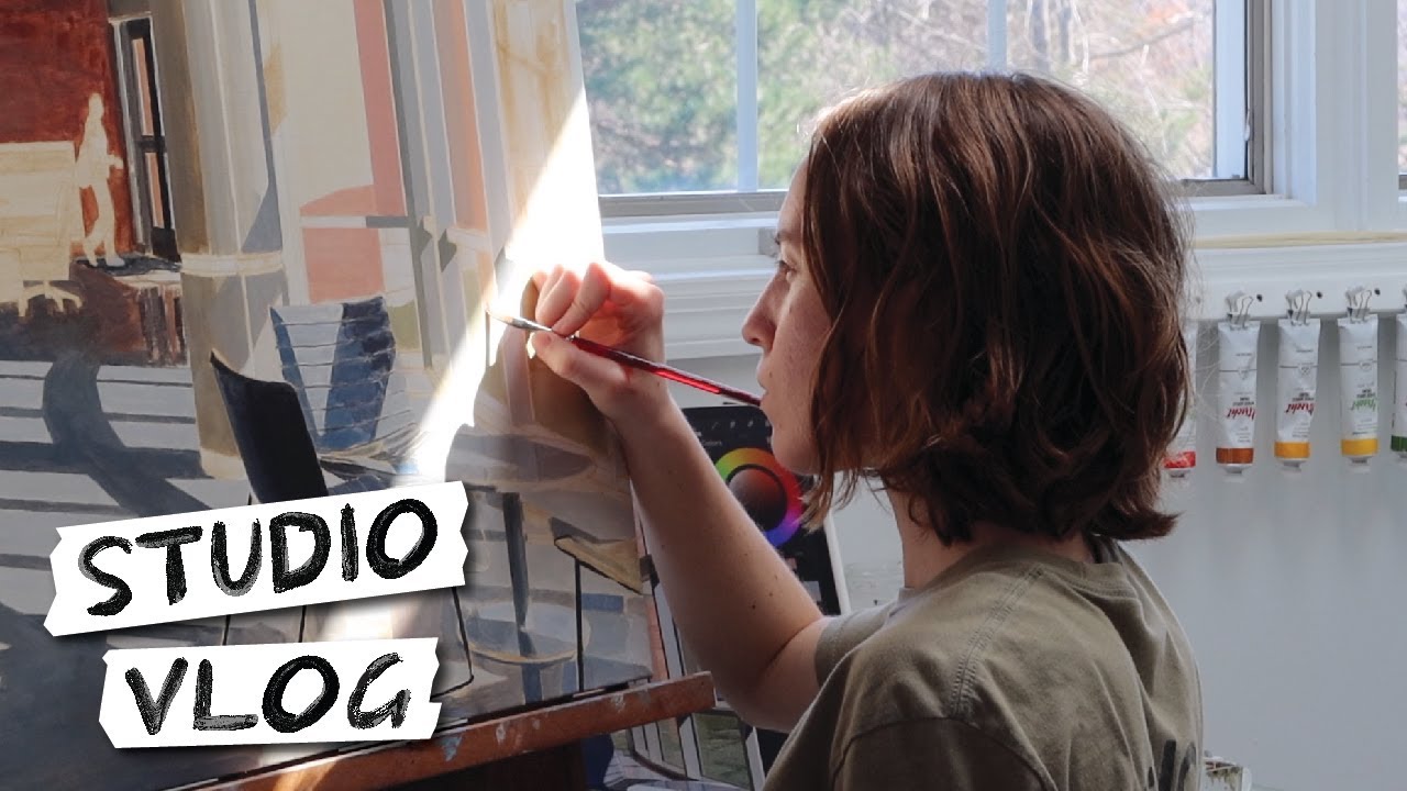 simple yet beautiful, unwind & feel inspired with this calming art vlog