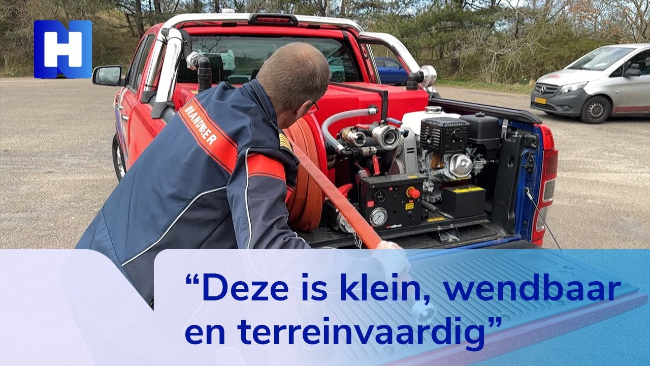 Brandweer test nieuwe terreinwagen in strijd tegen natuurbranden