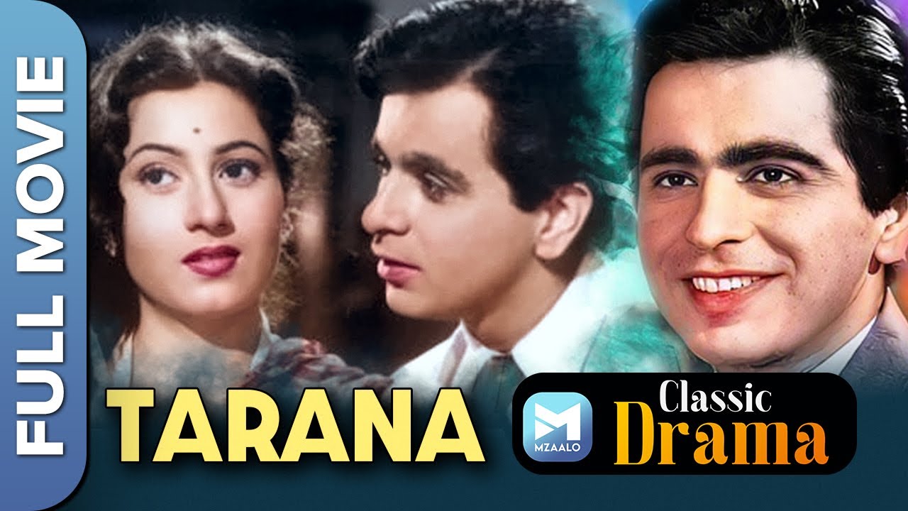 तराना (1951 ) | Tarana  | Full Movie | Dilip Kumar, Madhubala