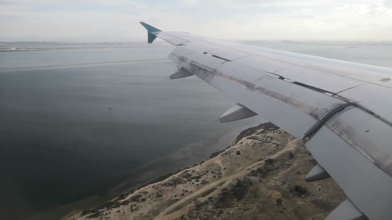 Atterrissage CDG -TUN Amélia A319