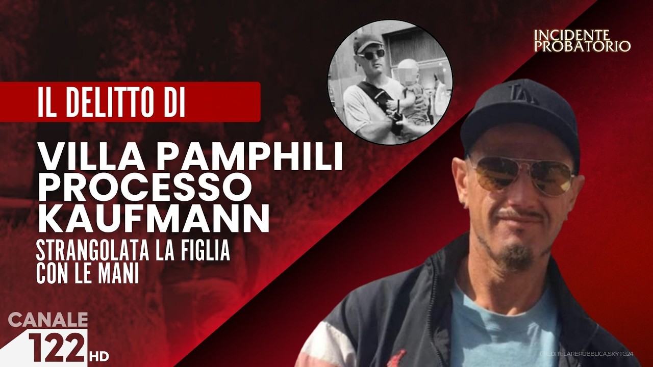 PROCESSO KAUFMANN, STRANGOLATA LA FIGLIA CON LE MANI