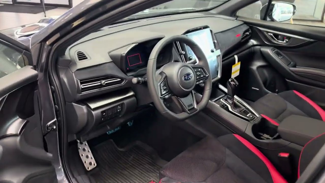 Exterior & Interior - 2025 WRX GT automatic! 🚗 New Red Seats also in Sport-Tech / Limited