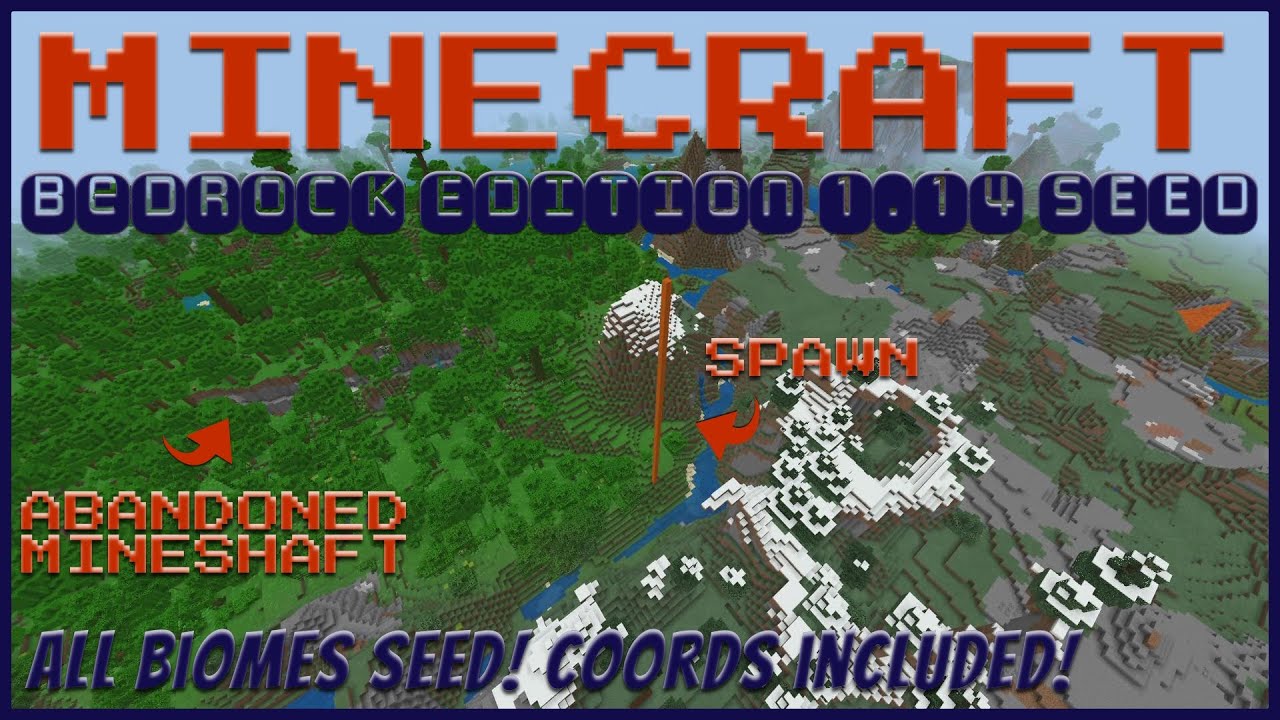 Minecraft Bedrock 1.14.3 Jungle Seed All Biomes APR 2020 – Seed Saturday