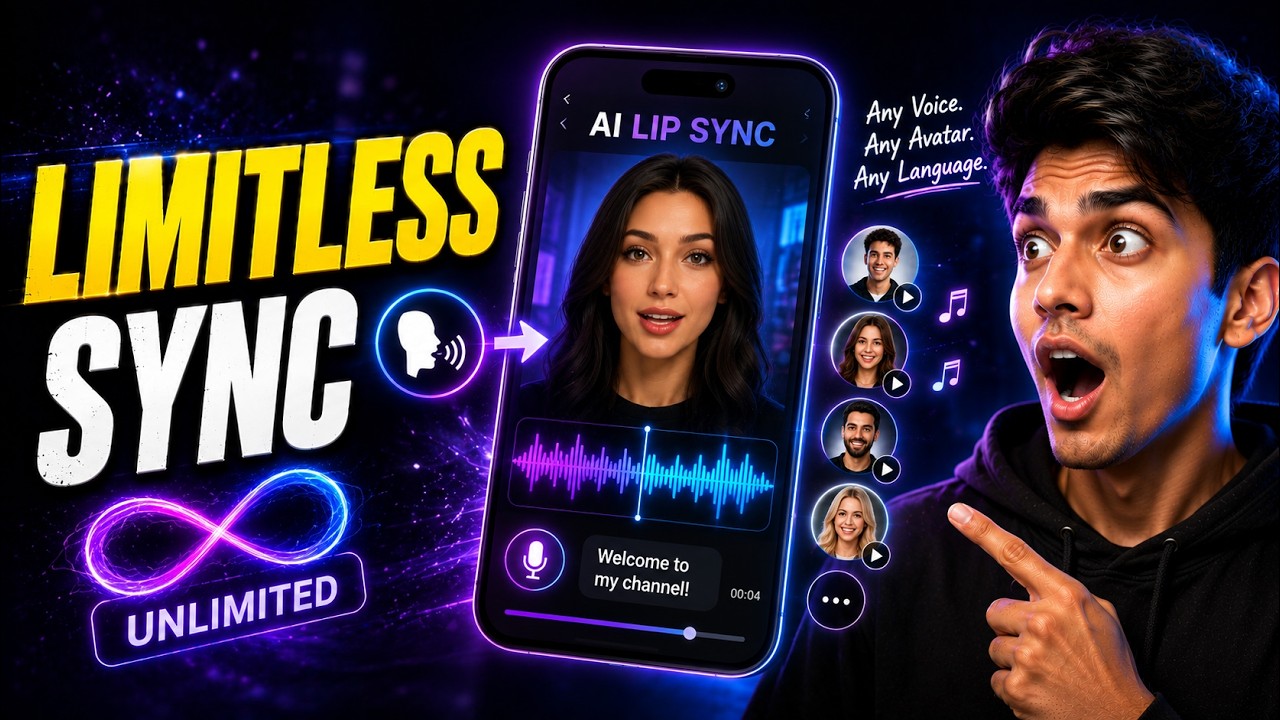 Forget Paid Tools! NEW Unlimited AI Lip Sync (Free)