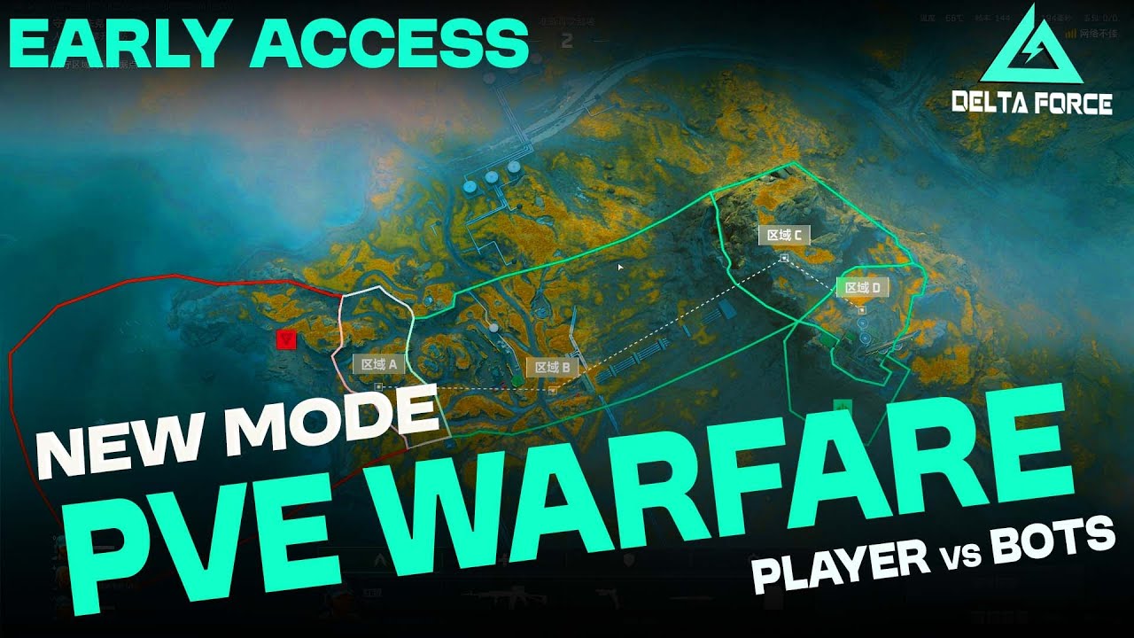 Delta Force New Mode- PVE warfare Full Gameplay (Player vs Bots)
