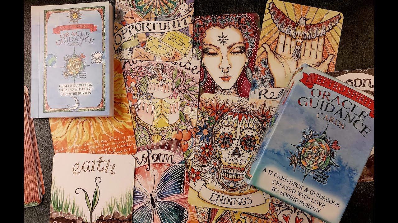 Retro Spirit Oracle Guidance Cards