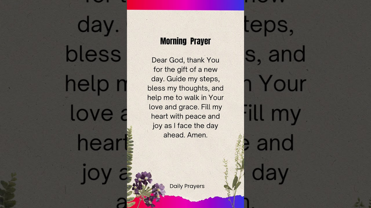 MORNING DEVOTION 🙏✝️👼🪽#youtubeshorts #prayer #morningprayer #gratitude#shortsprayer