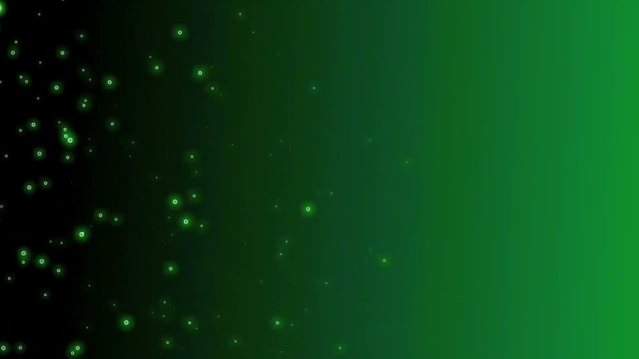 Green Bubble Flow Loop | Calming Ambient Motion + Open Hand Instrumental (30 Minutes)