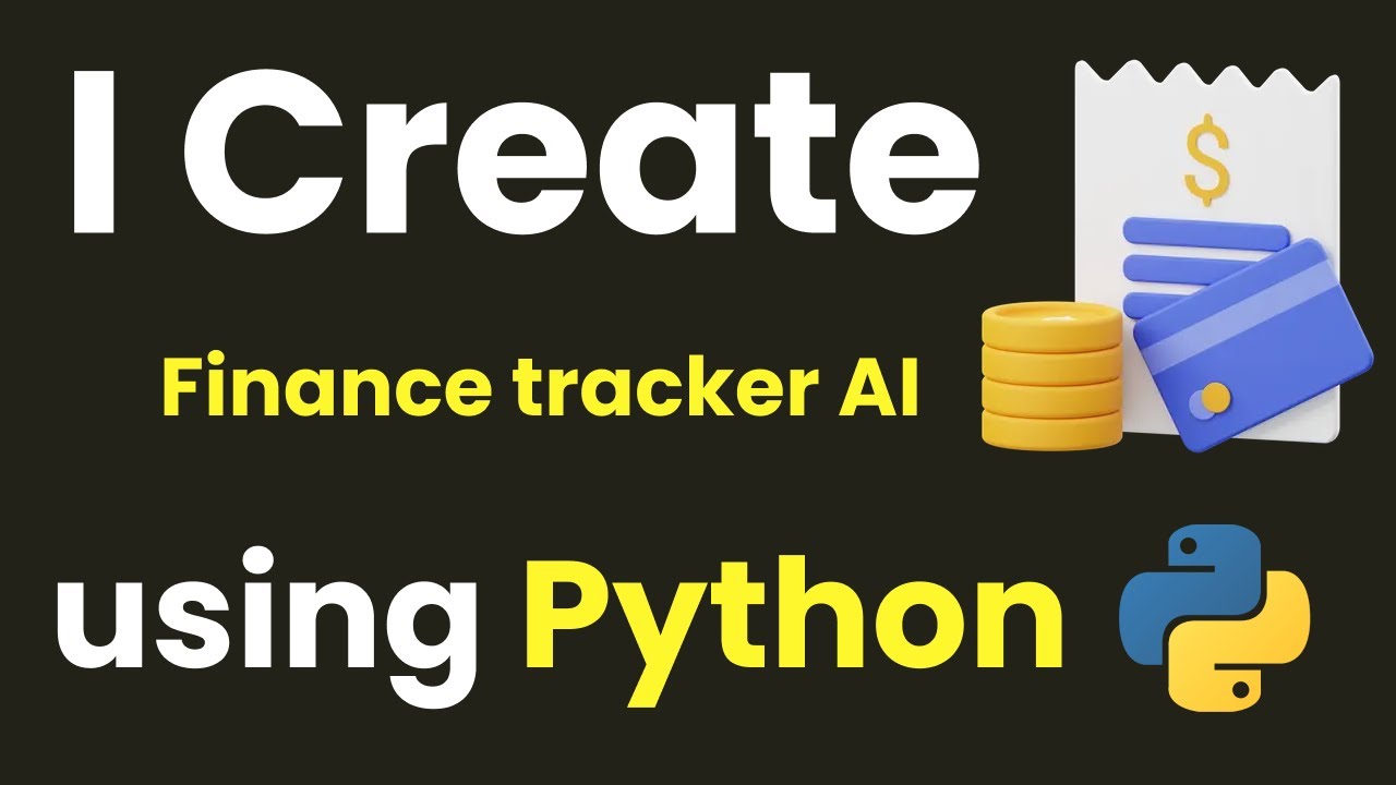 Я создаю ИИ-трекер финансов с помощью Python