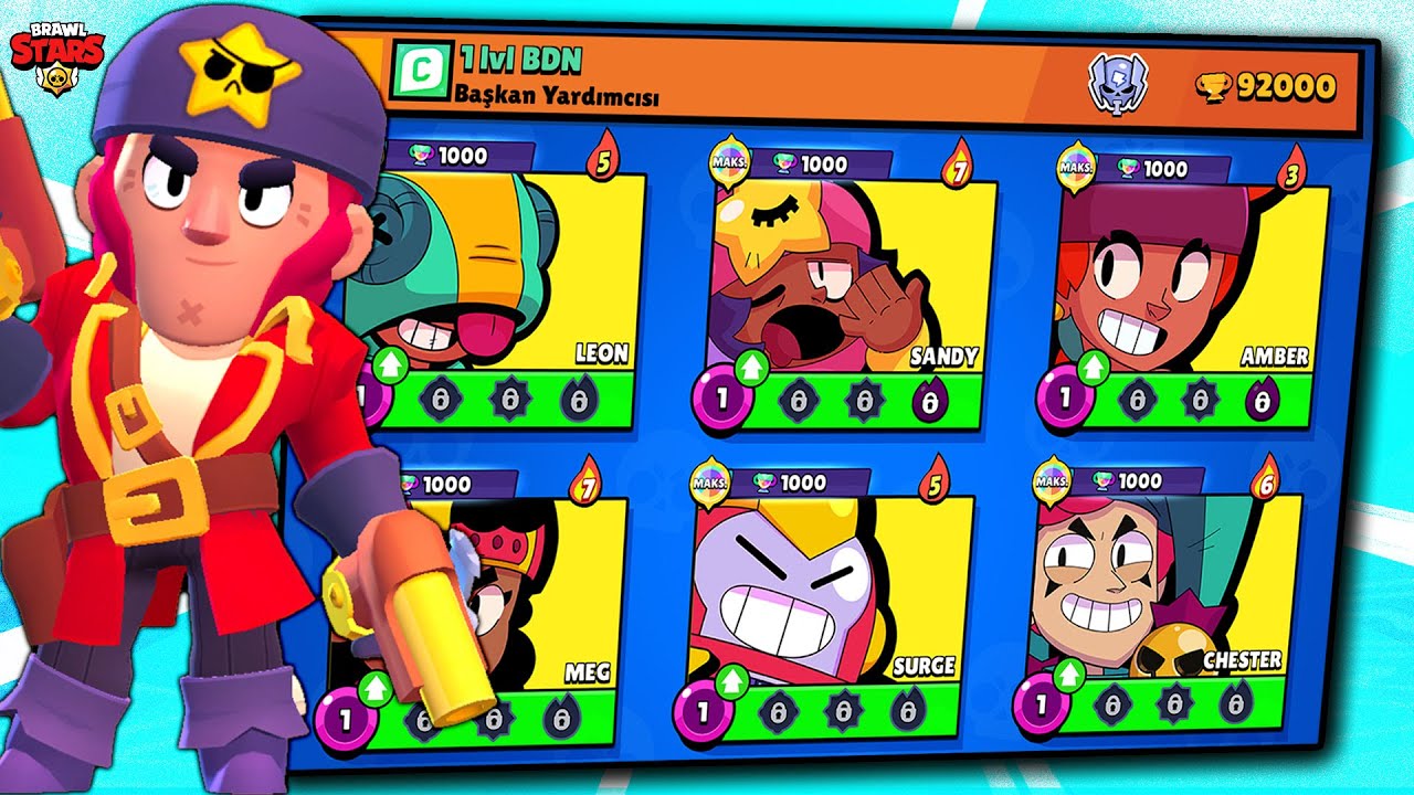 1 LVL’DE 92.000 KUPA OLDUM! 😱 | BRAWL STARS