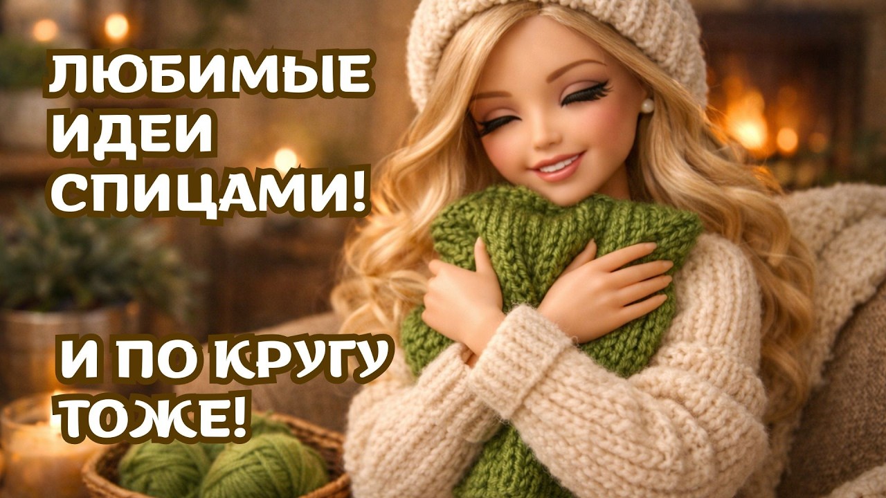 🟢 Делюсь НОВЫМИ ИДЕЯМИ! 💚 Поворотными рядами и по КРУГУ!