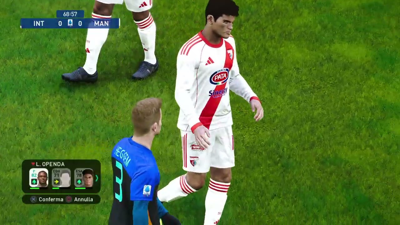 6ª giornata serie A MANTOVA 3ª stagione PES 2021 patch 2025-2026