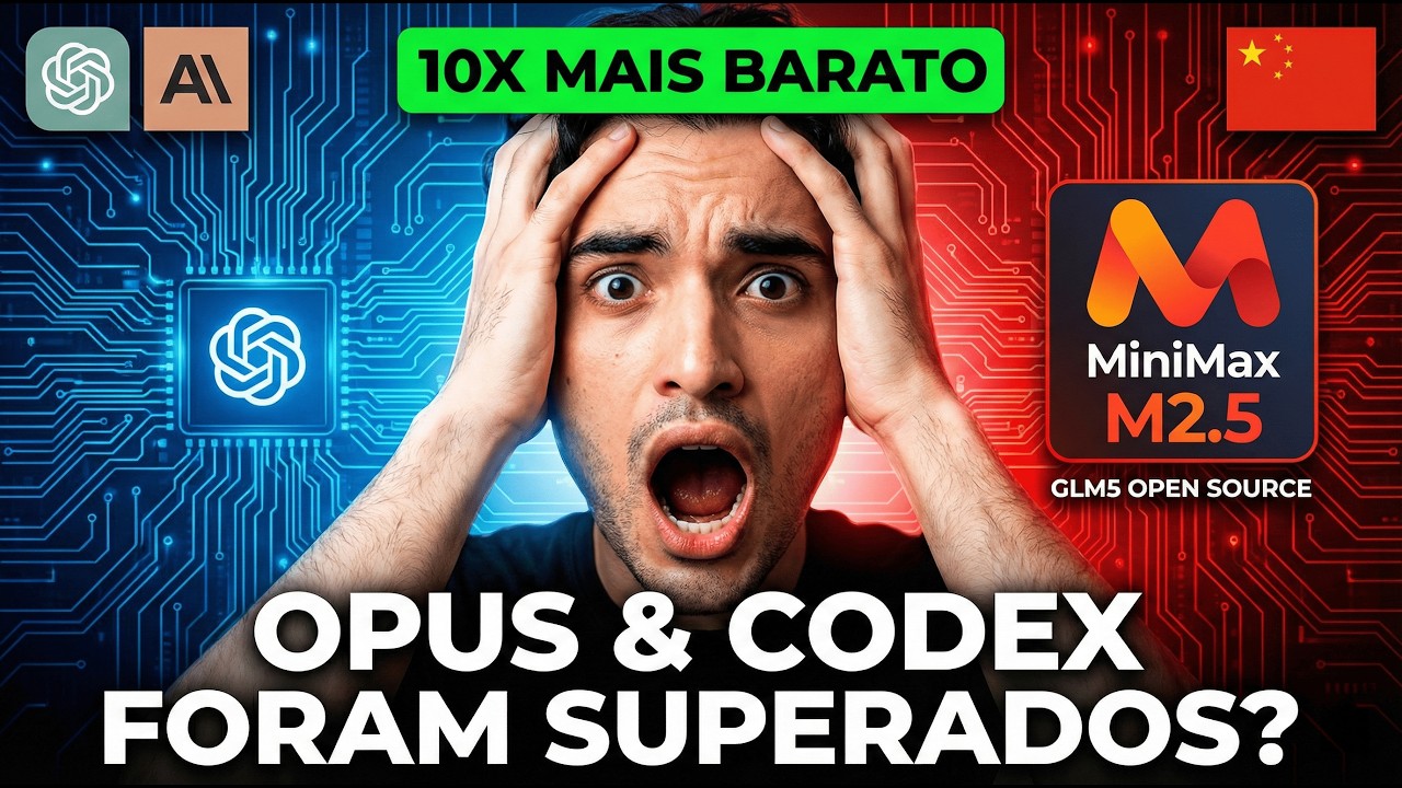 Veja esse vídeo para não derramar dinheiro no modelo errado | Claude Opus 4.6 vs Codex 5.3 Max