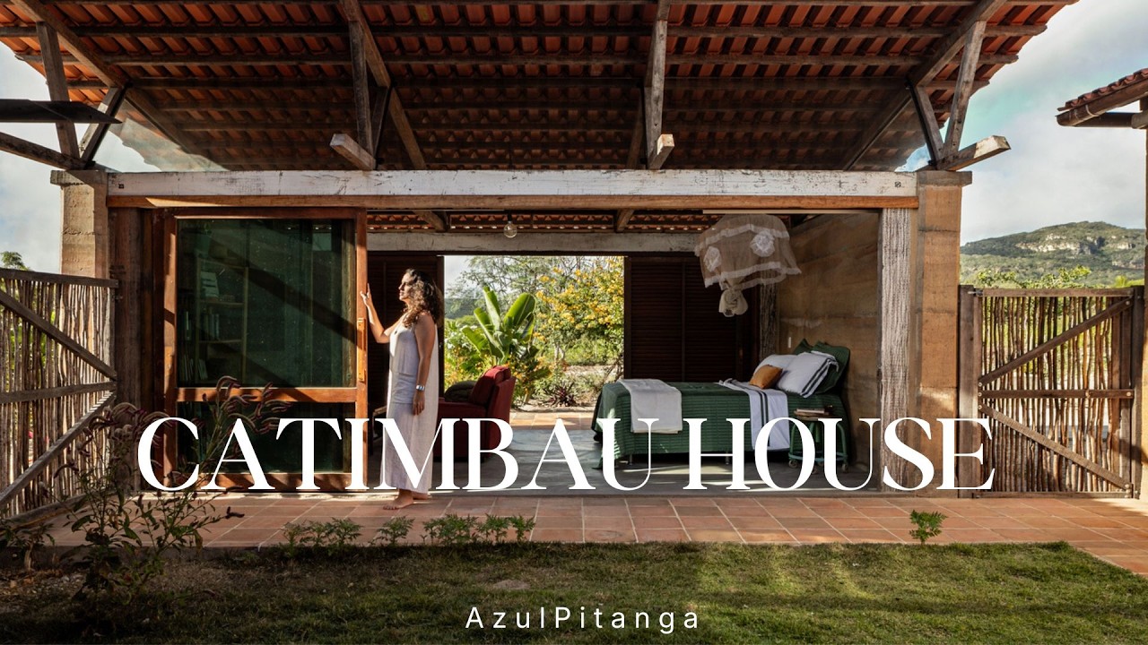 Экологичный модульный дом, построенный из местных материалов | Catimbau House