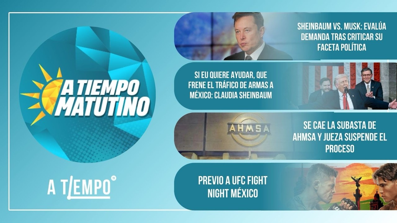 Sheinbaum CONTRA Musk y pide a EU frenar tr4fico de 4rm4s a México