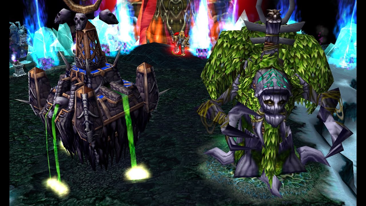 [Warcraft 3] Black Citadel VS Tree of Eternity