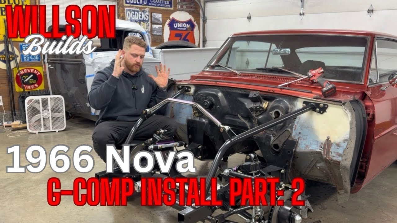 1966 Nova Build – Part 2 | Installing Speedways G-Comp Front Suspension