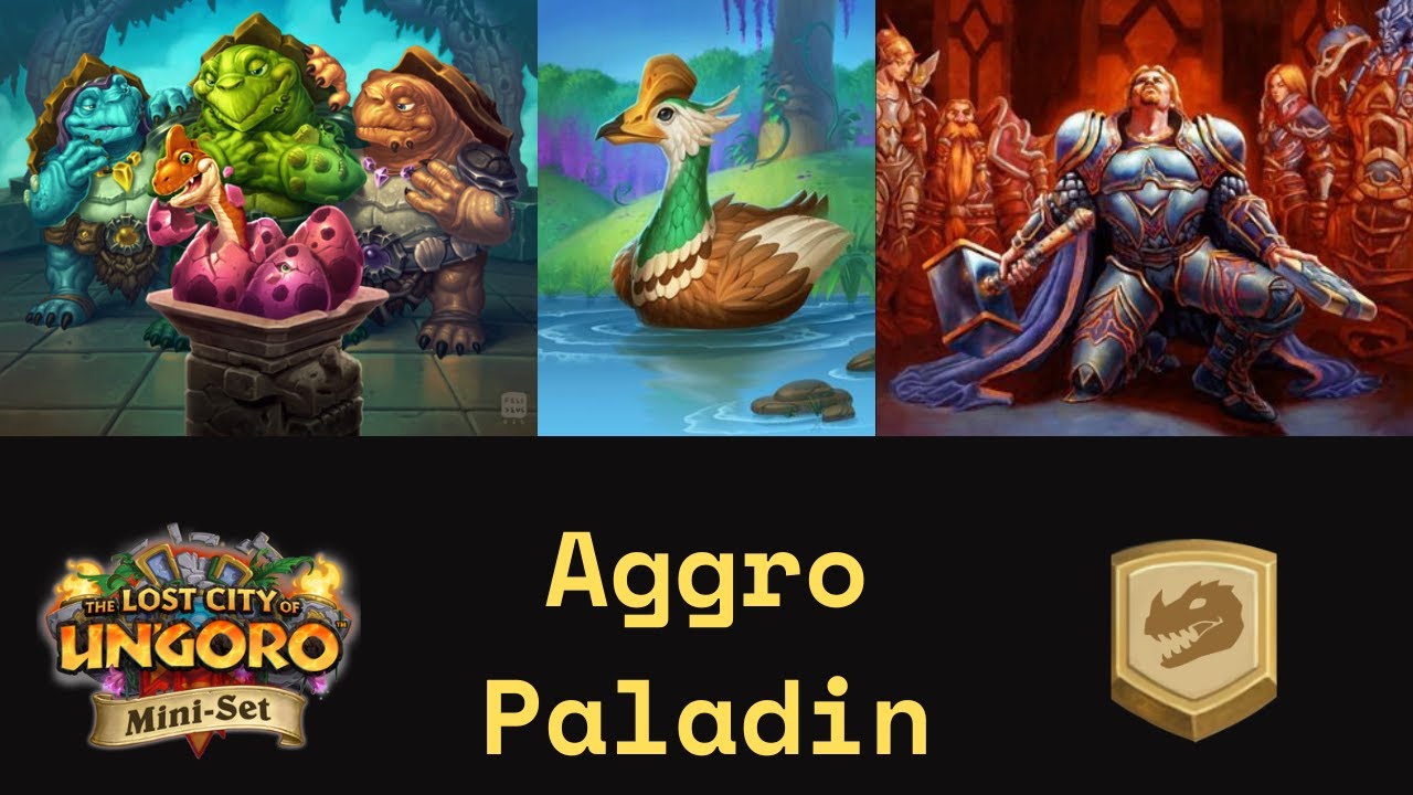 Aggro Paladin, Cheap And Great Deck! (Hearthstone Standard)