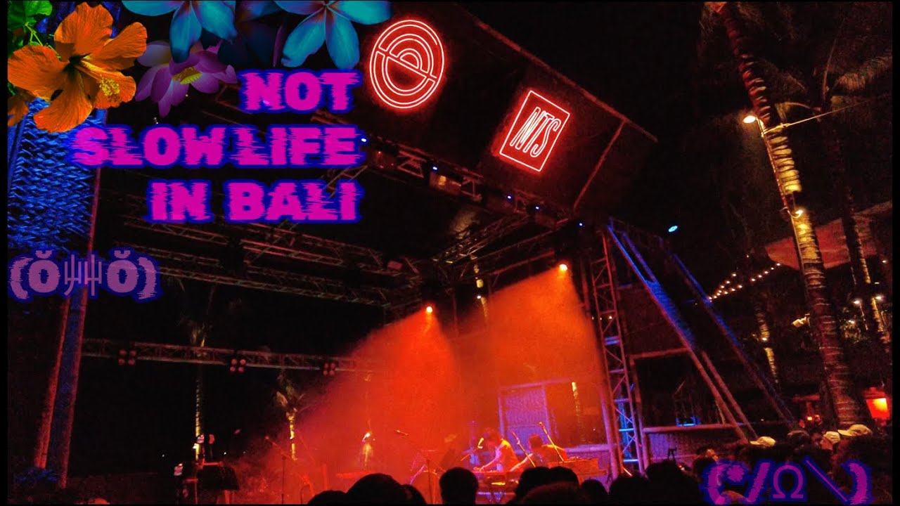 NTSxPotato Head vlog Haruomi Hosono Live (John Carroll Kirby&Mizuhara Sisters)Theo Parrish in Bali