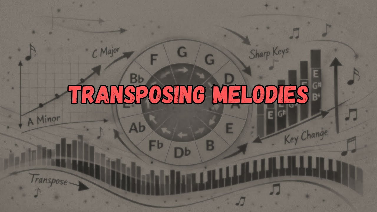 How to develop the skill of transposing melodies