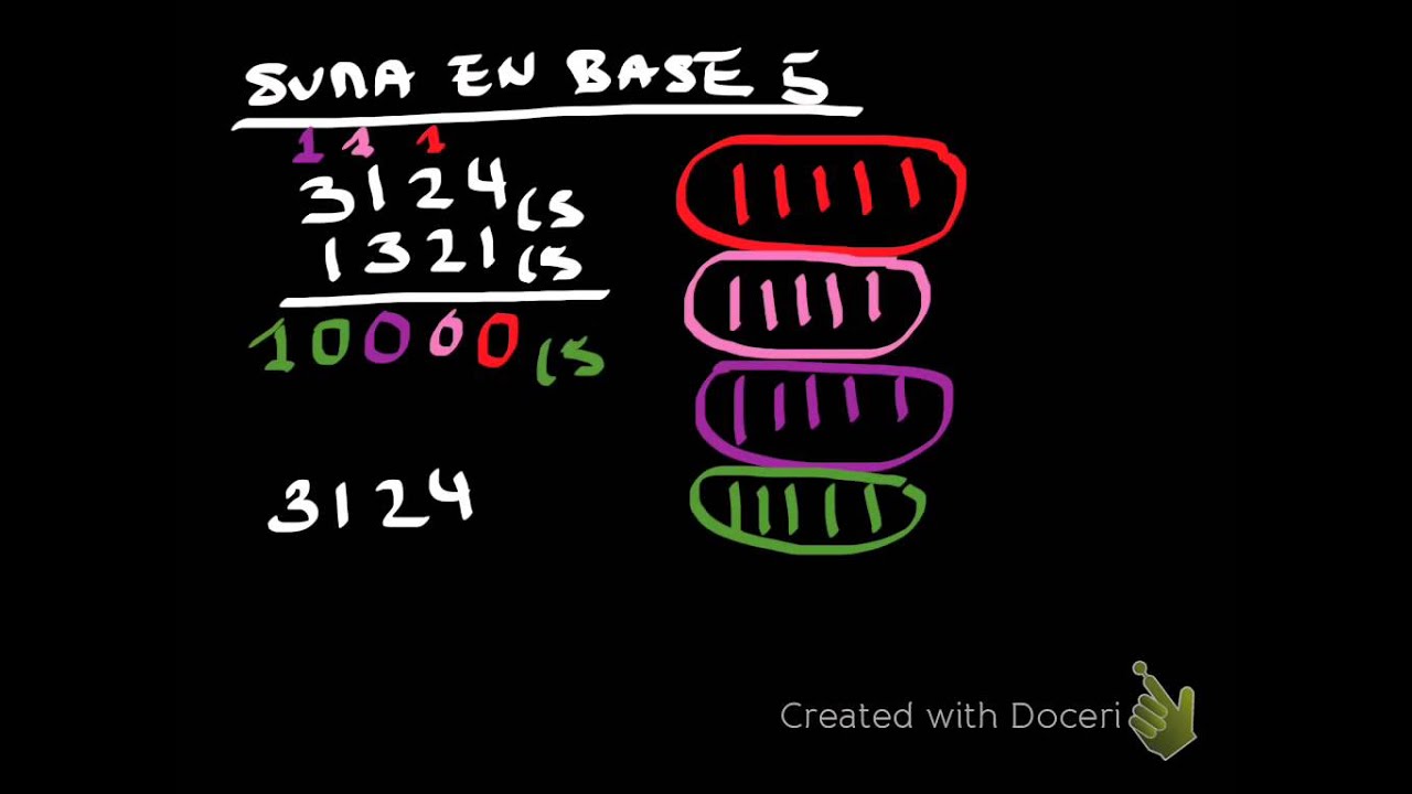 suma en base 5 y 6