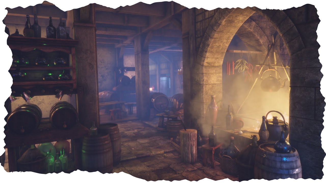 Medieval Tavern | ASMR Ambience #33