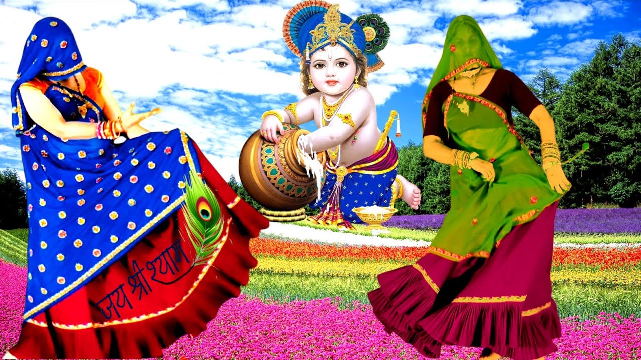 Radha_Krishna लवस्टोरी bhajan~ 