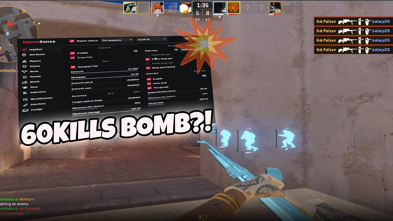 VAC Finally Got Me 🚫#memesense #valve