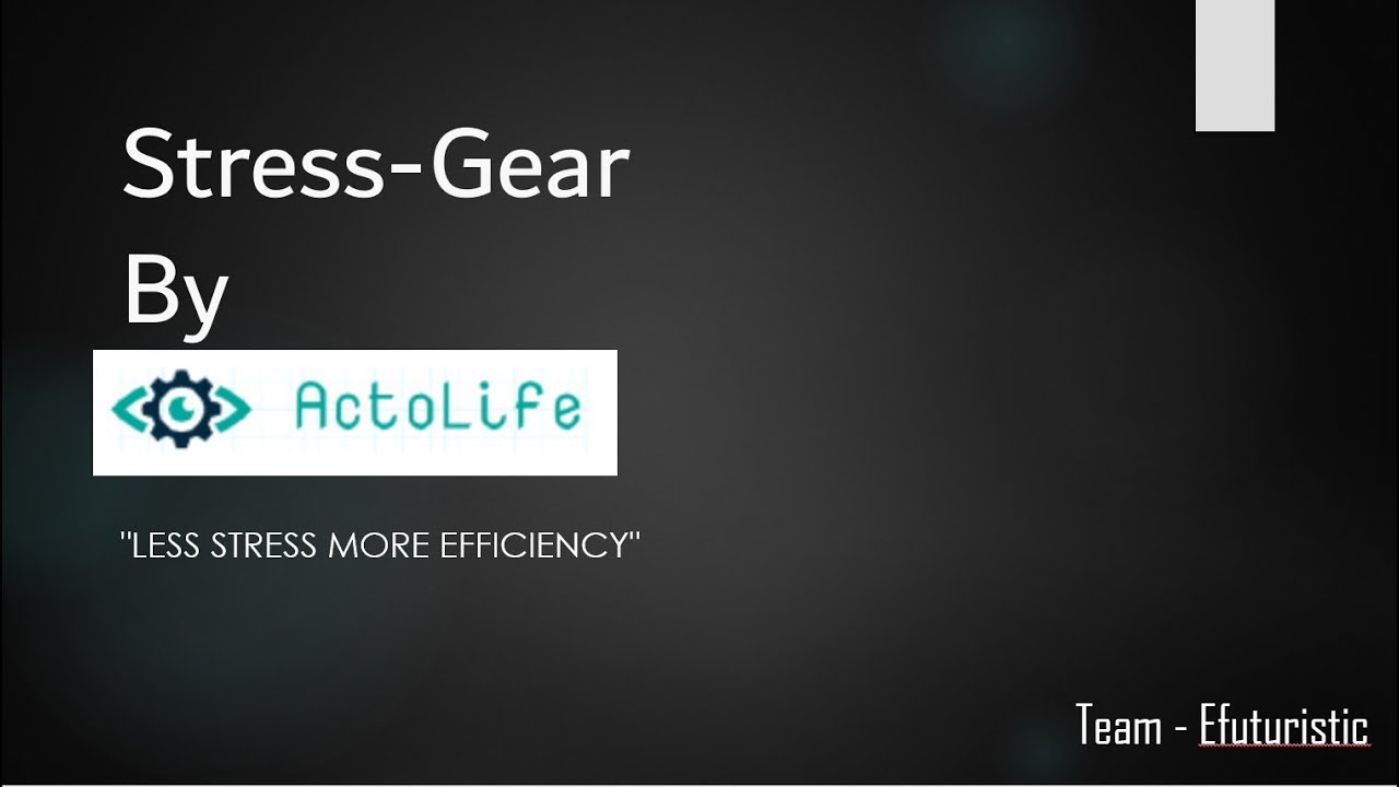 STRESS GEAR BY ACTOLIFE - Maty Kubat