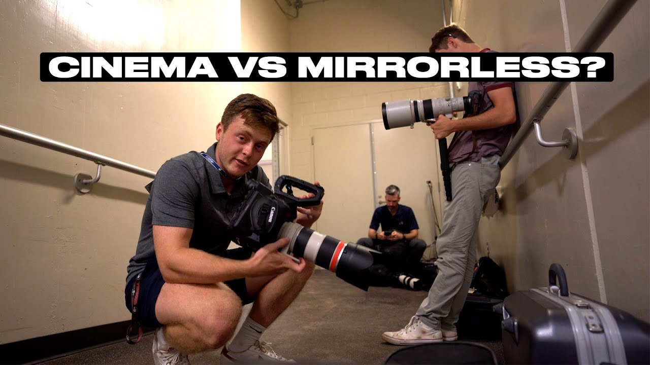 using a CINEMA camera to shoot a baseball game